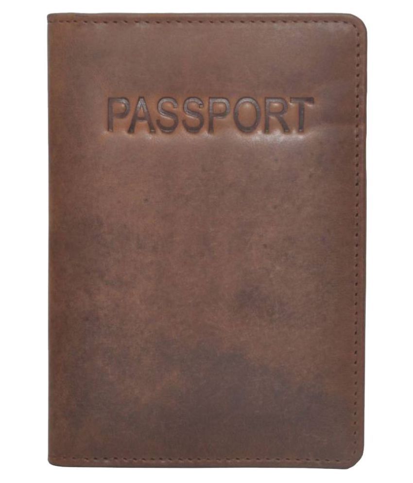     			Tamanna LPPHU00001 Leather Brown Passport Holder