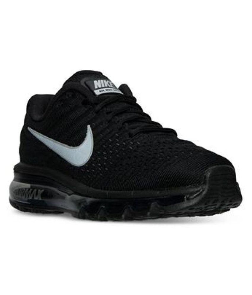 Nike AIR MAX BLACK 2017 Black Running Shoes - Buy Nike AIR MAX BLACK 2017 Black Running Shoes ...