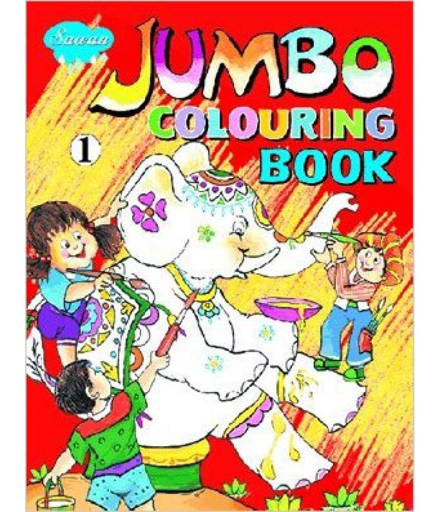 Jumbo Colouring Book1 Buy Jumbo Colouring Book1 Online at Low Price