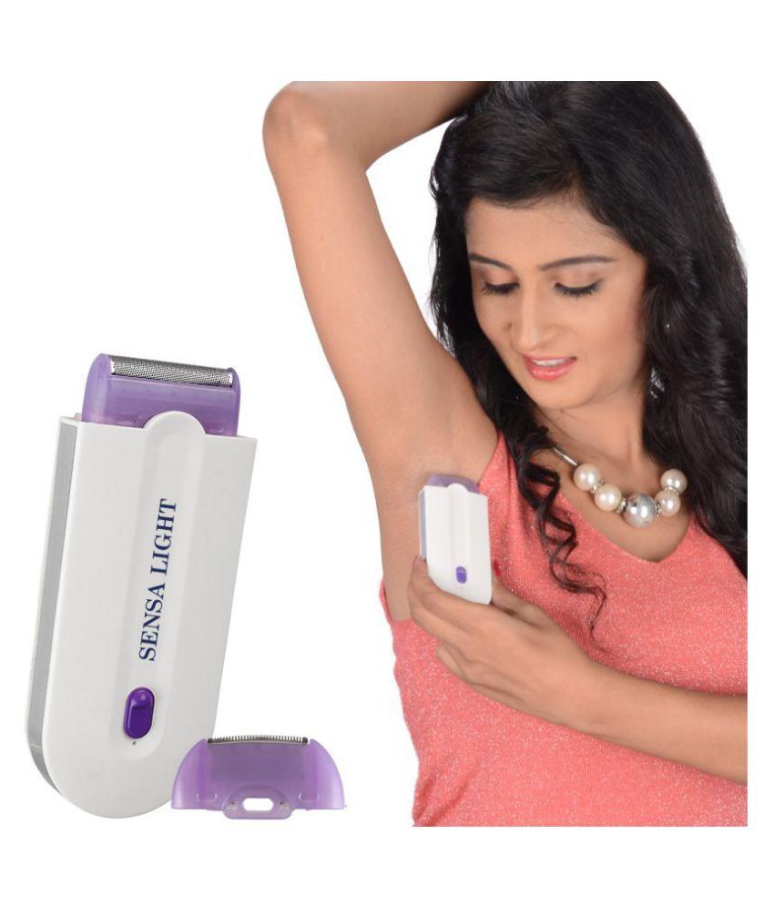 Anand India Sensa Light Epilator ( White & Purple ) Buy Anand India