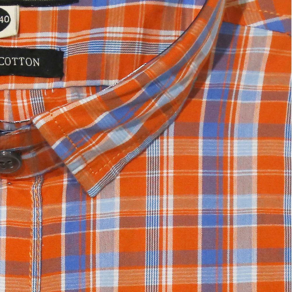 Woodsvally Orange Regular Fit Shirt - Buy Woodsvally Orange Regular Fit ...