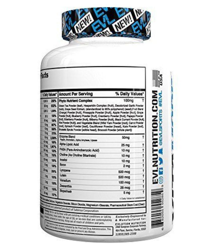 Evlution Nutrition Vita Mode 60 No S Buy Evlution Nutrition Vita Mode 60 No S At Best Prices In India Snapdeal