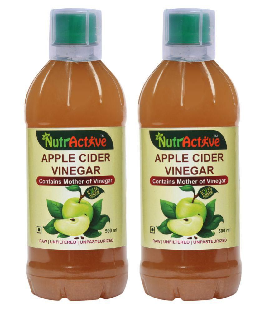     			NutrActive Super Apple Cider Vinegar 1000 ml Unflavoured Pack of 2