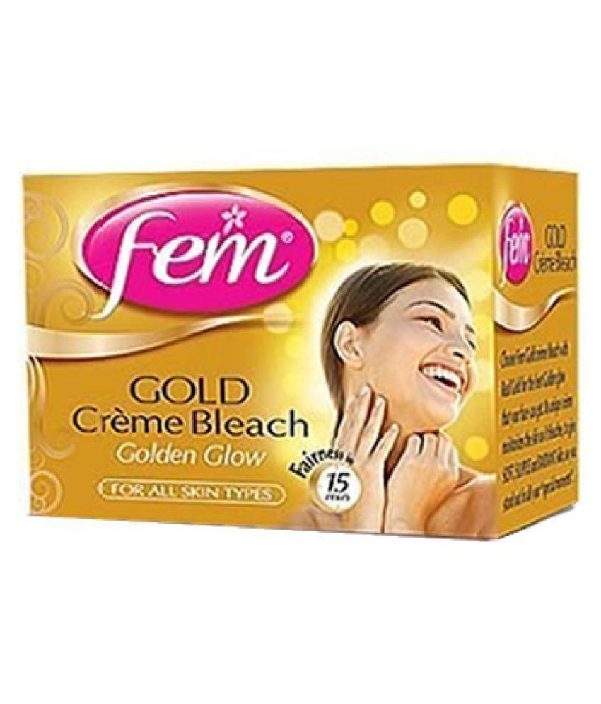 fem creme bleach gold 24g