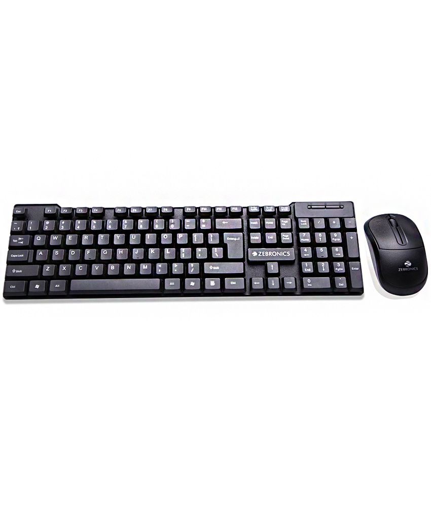     			Zebronics Judwaa-543 USB Wired Keyboard Mouse Combo with UV coated Keys (USB-Black)