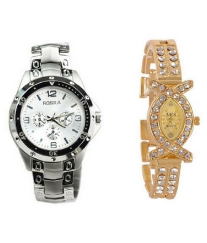 New Combo Of 2 Ladies Designer Analog Watch Price in India Buy New