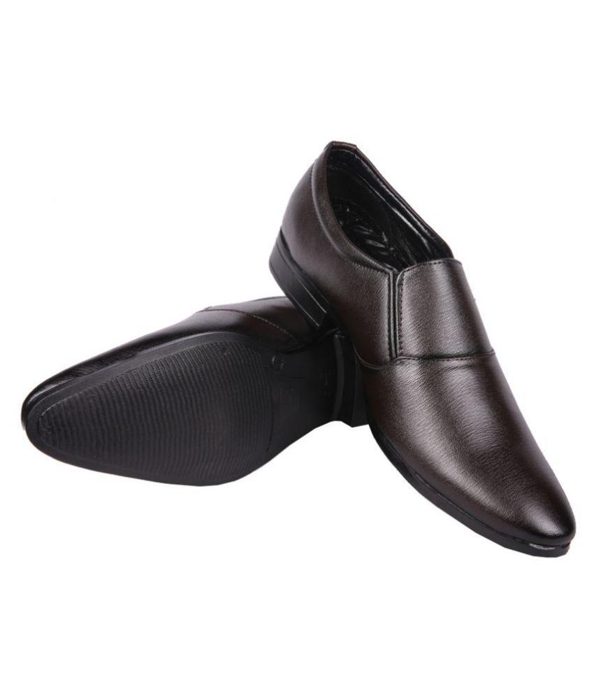 Advanced Monk Strap NonLeather Brown Formal Shoes Price in India Buy