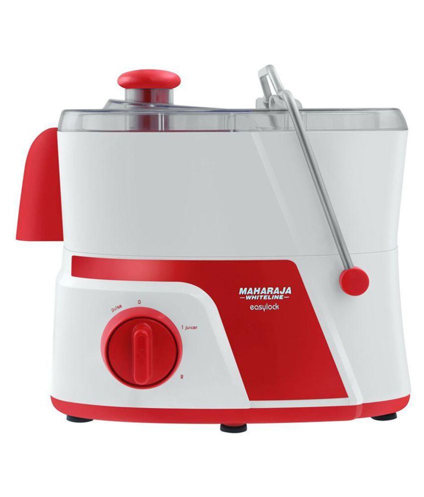 Maharaja Whiteline Easy Lock 450 Watt 2 Jar Juicer Mixer Grinder Price