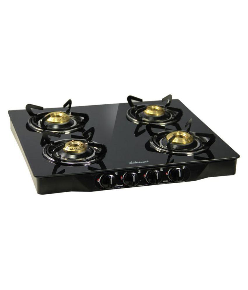 Sunflame Pearl 4 Burner Manual Gas Stove Price in India Buy Sunflame