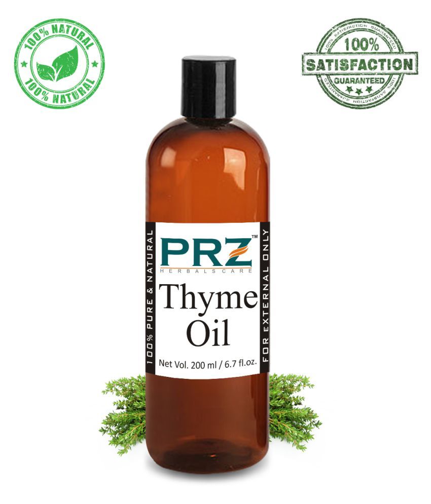 PRZ Thyme Essential Oil 200 ml Buy PRZ Thyme Essential Oil 200 ml at Best Prices in India