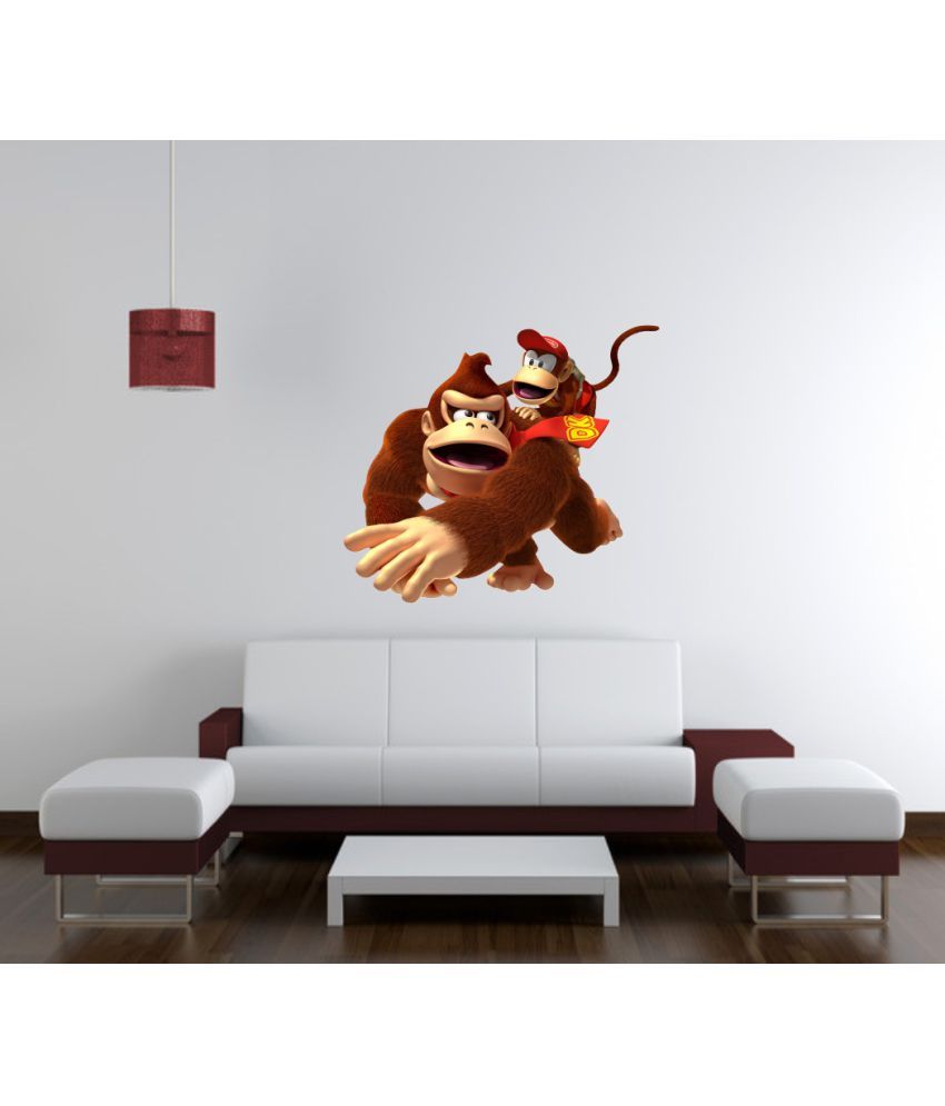     			Decor Villa Donkey kong Cartoon Characters Cartoon Characters PVC Sticker