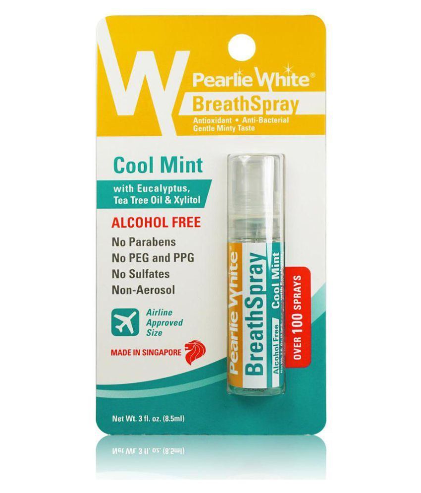 Pearlie White Breath Freshener Spray Cool Mint 9 ml Buy Pearlie White