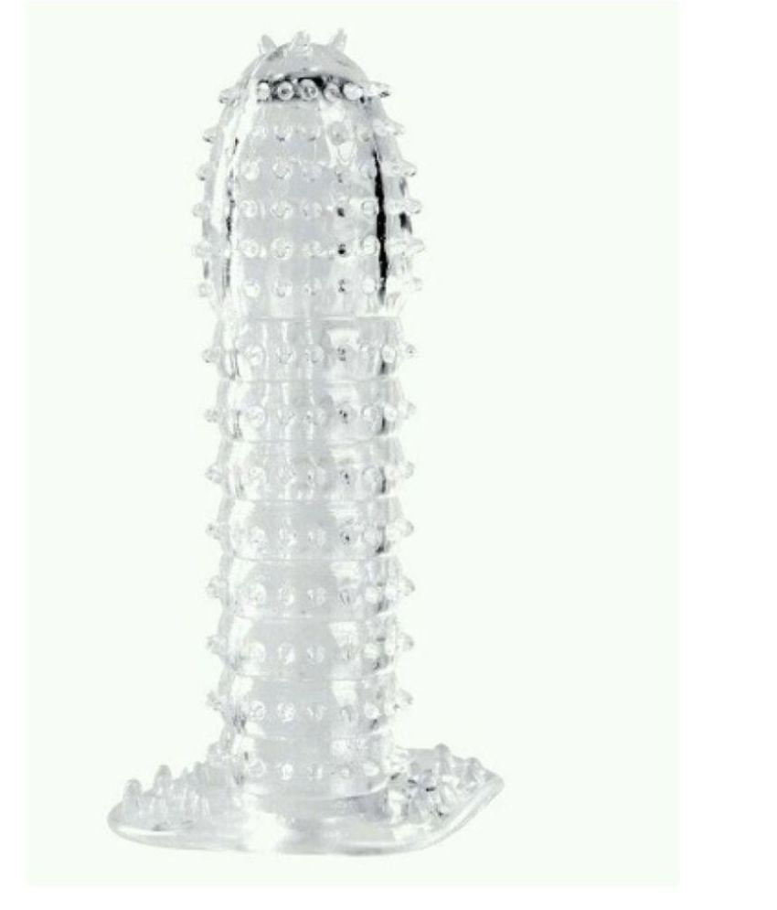 Adultscare Ribbed Dotted Reusable Crystal Condom Pack Of 1 Buy