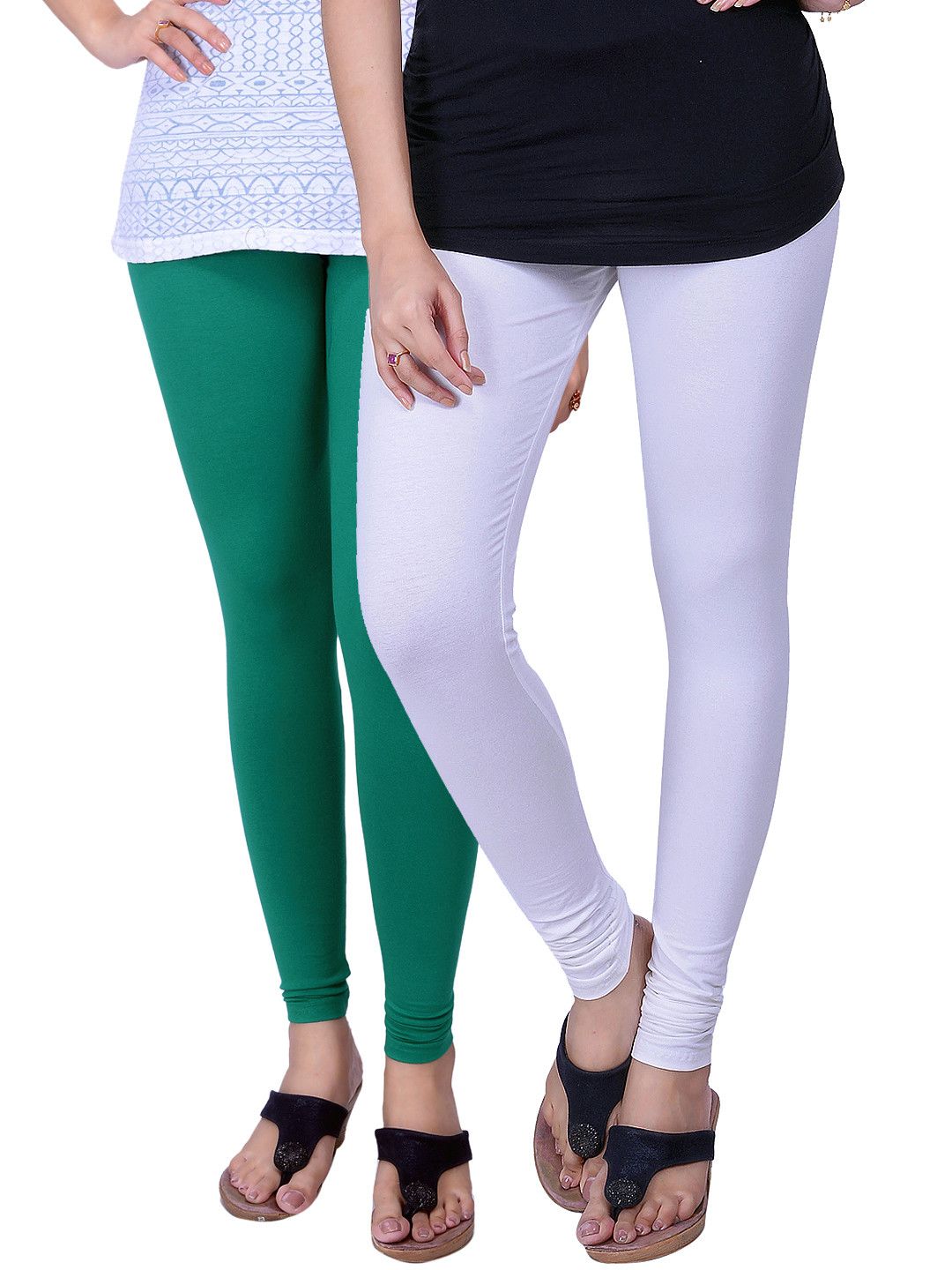     			TCG Cotton Lycra Pack of 2 Leggings