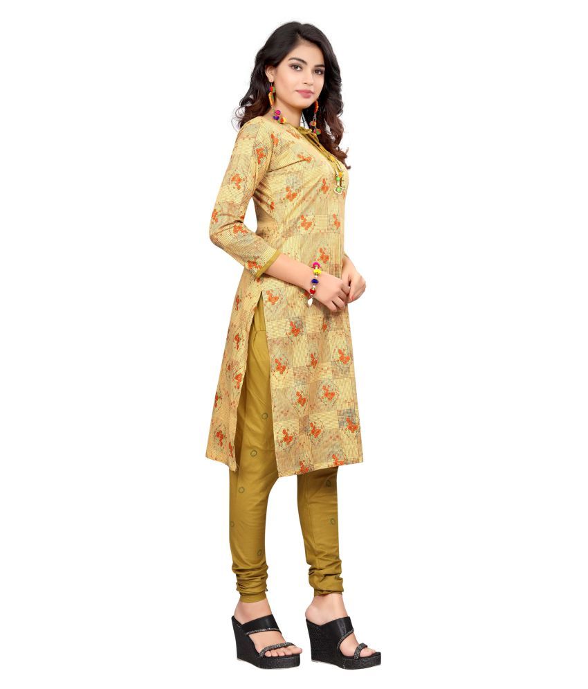 Dealsure Multicoloured Cotton Silk Dress Material Buy Dealsure