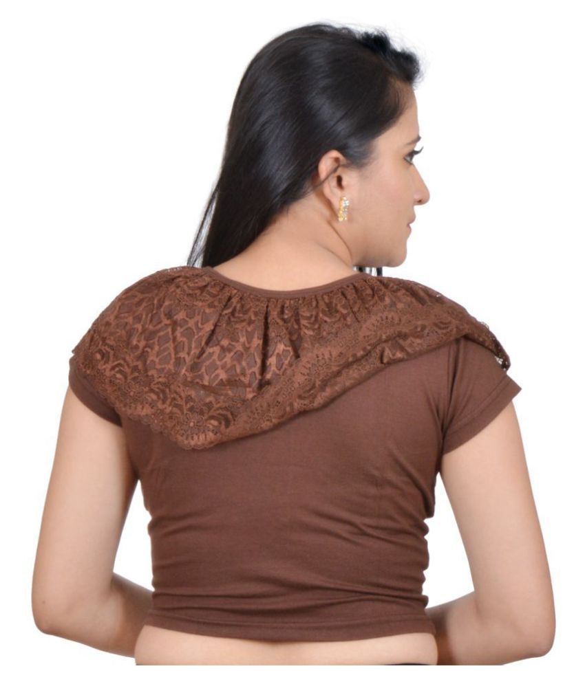 brown lycra shirt