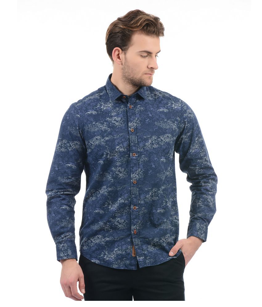  Arrow  Navy Regular Fit Shirt  Buy Arrow  Navy Regular Fit 