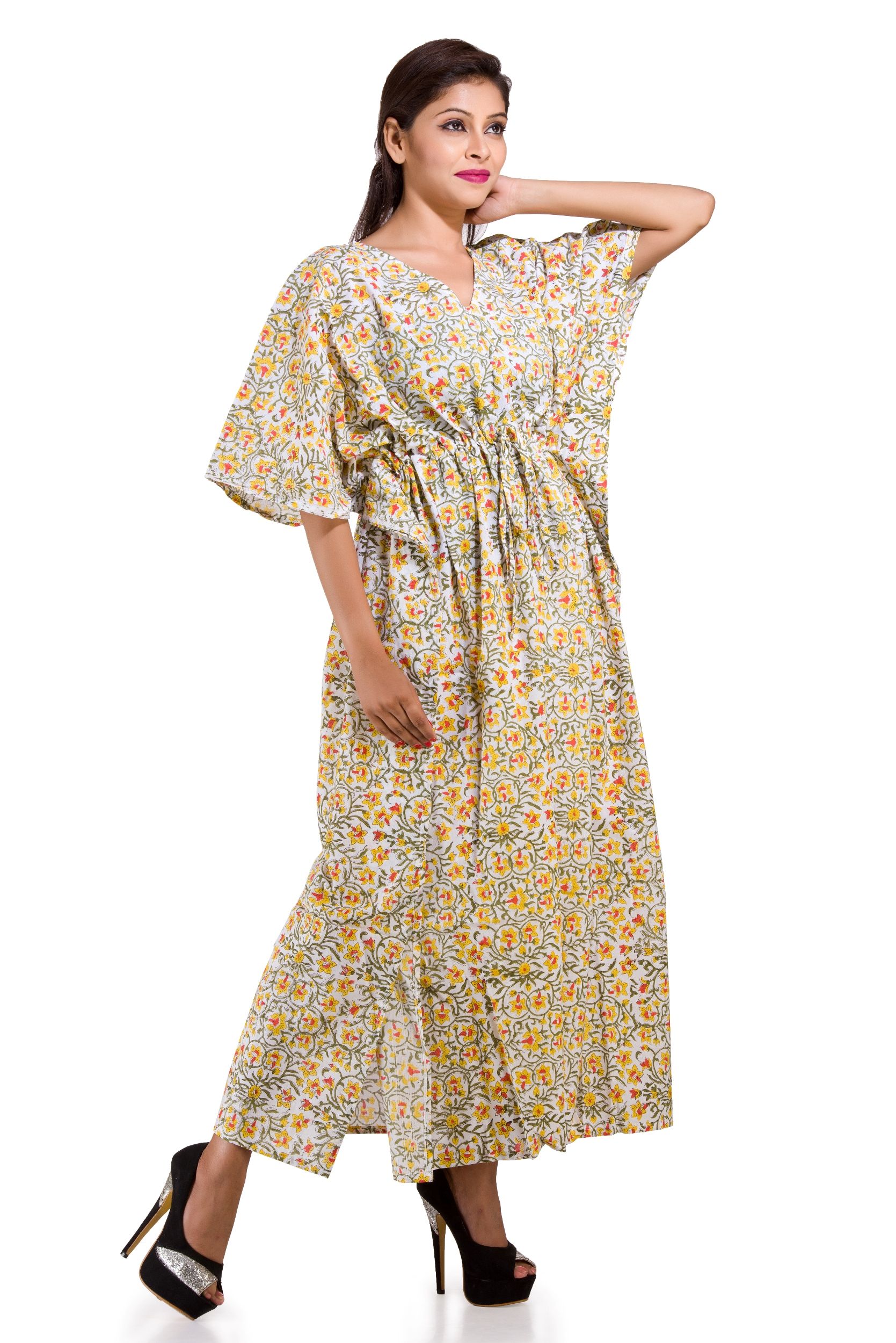 Buy Handicraft Palace Cotton Nighty And Night Gowns White Online At Best Prices In India Snapdeal 6951