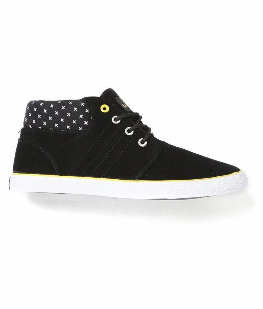 mast and harbour black sneakers