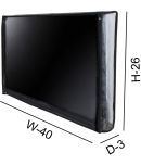 Lithara Single PVC Sony (43 inch) Bravia KDL-43W800D Full HD LED TV Cover