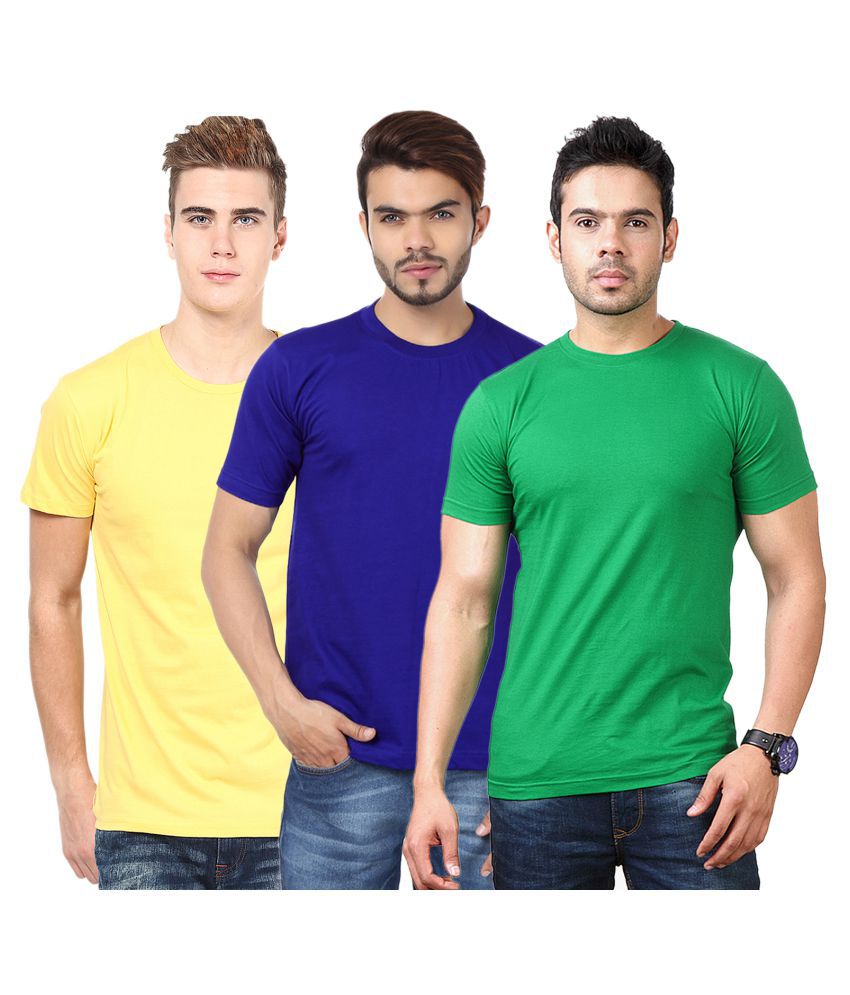 FUNKY GUYS Multi T Shirts Pack of 3 - Buy FUNKY GUYS Multi T Shirts ...