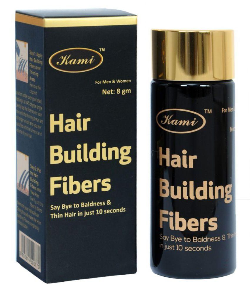 Anand India Kami Hair Building Fibers Hair Fibers Black 8 g Buy Anand India Kami Hair Building