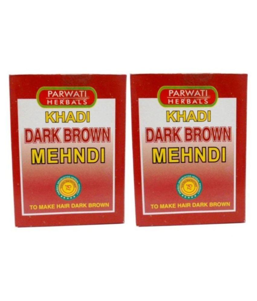     			Khadi Herbal Brown Mehndi Henna 200 gm Pack of 2