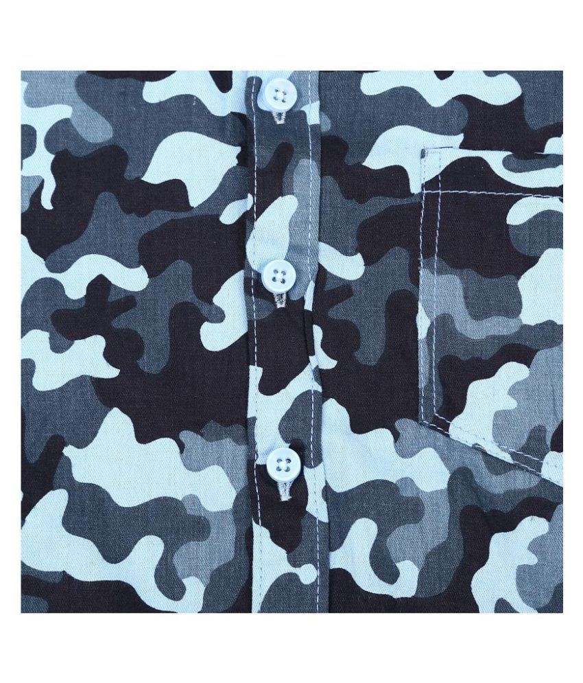 army print shirt for mens