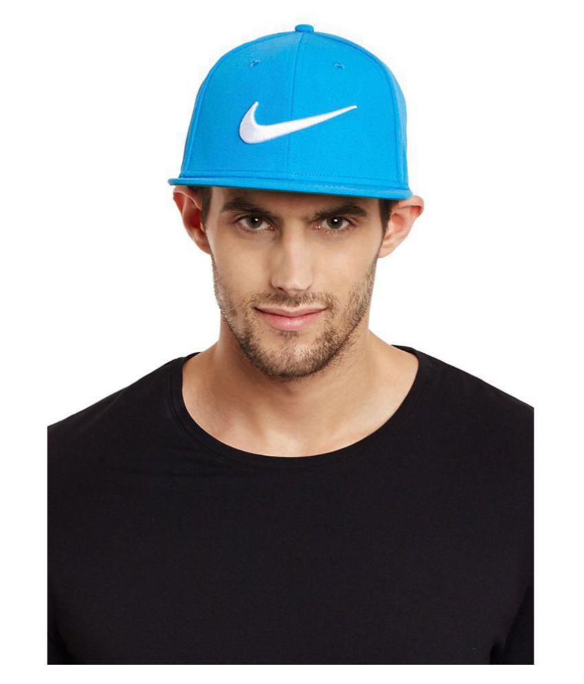 Nike Blue Plain Cotton Caps - Buy Nike Blue Plain Cotton Caps Online at ...