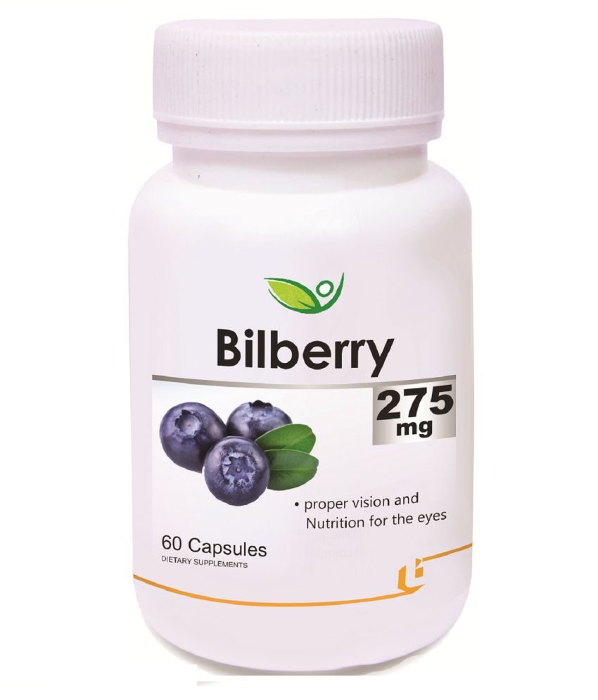 bilberry extract capsules