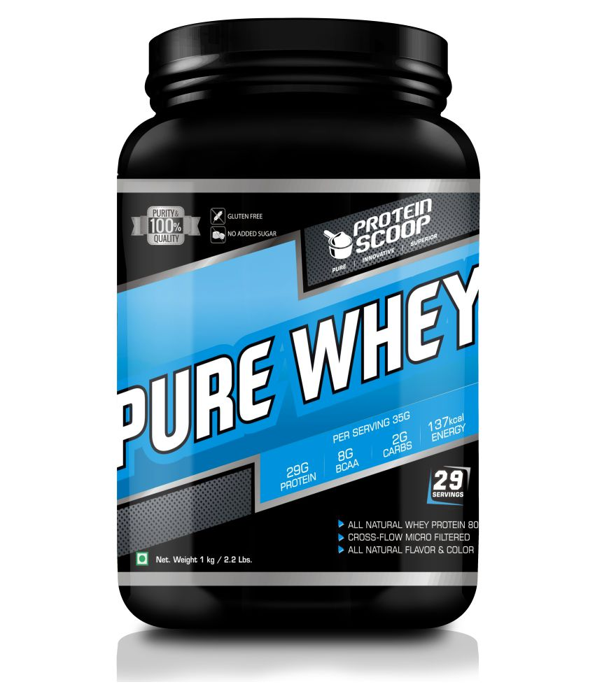 Protein Scoop Pure Whey 1 kg Buy Protein Scoop Pure Whey 1 kg at Best