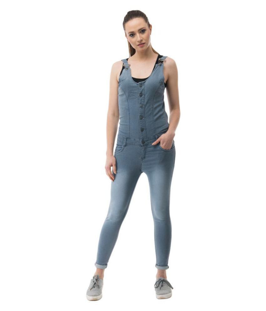 AAKRITHI Denim Grey Jumpsuits Buy AAKRITHI Denim Grey Jumpsuits
