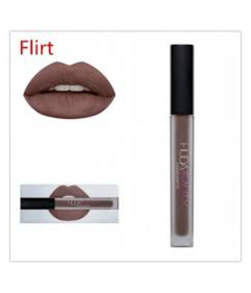 Huda Beauty Liquid Matte Lipstick Brown Shade Flirt Buy Huda Beauty Liquid Matte Lipstick Brown Shade Flirt At Best Prices In India Snapdeal