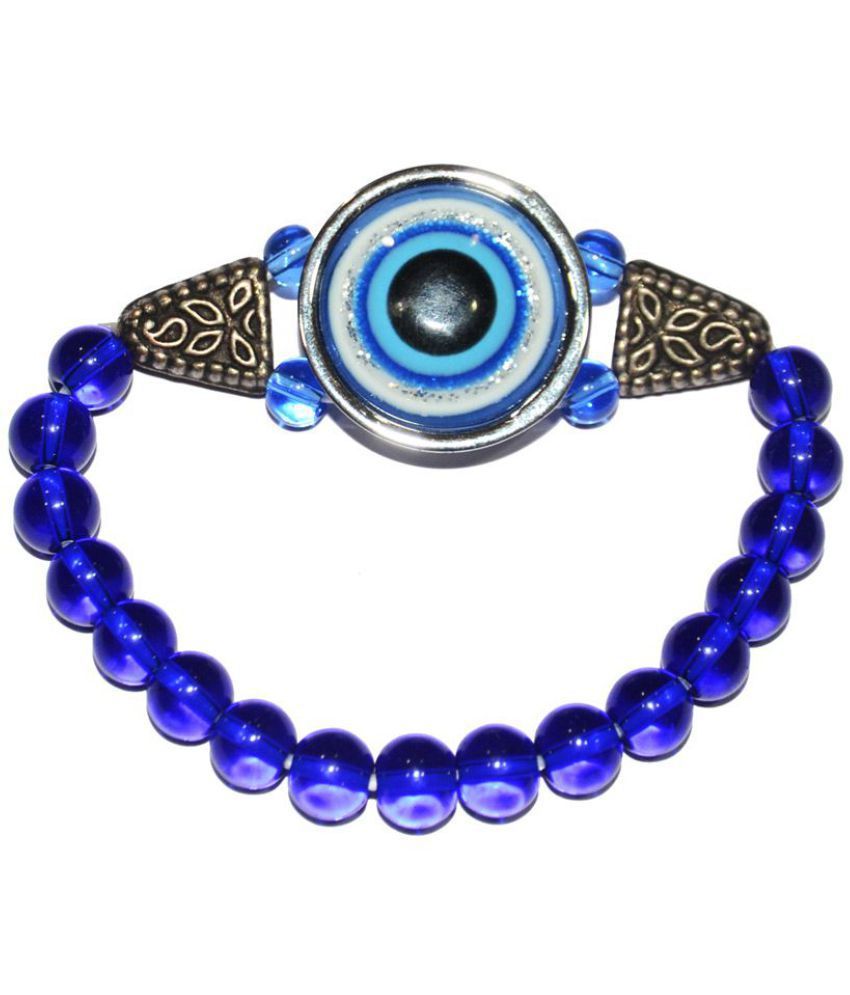     			Sagar Collection Blue Jarhan Evil Eye Bracelet