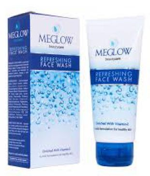 me glow face wash