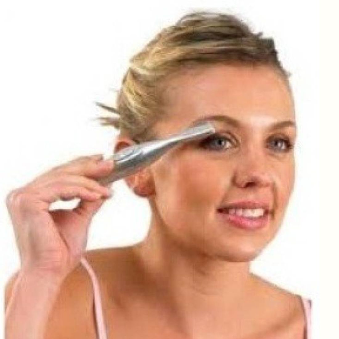 Optimus BiFeather Eye brow Trimmer Multigrooming Kit ( Silver ) Buy