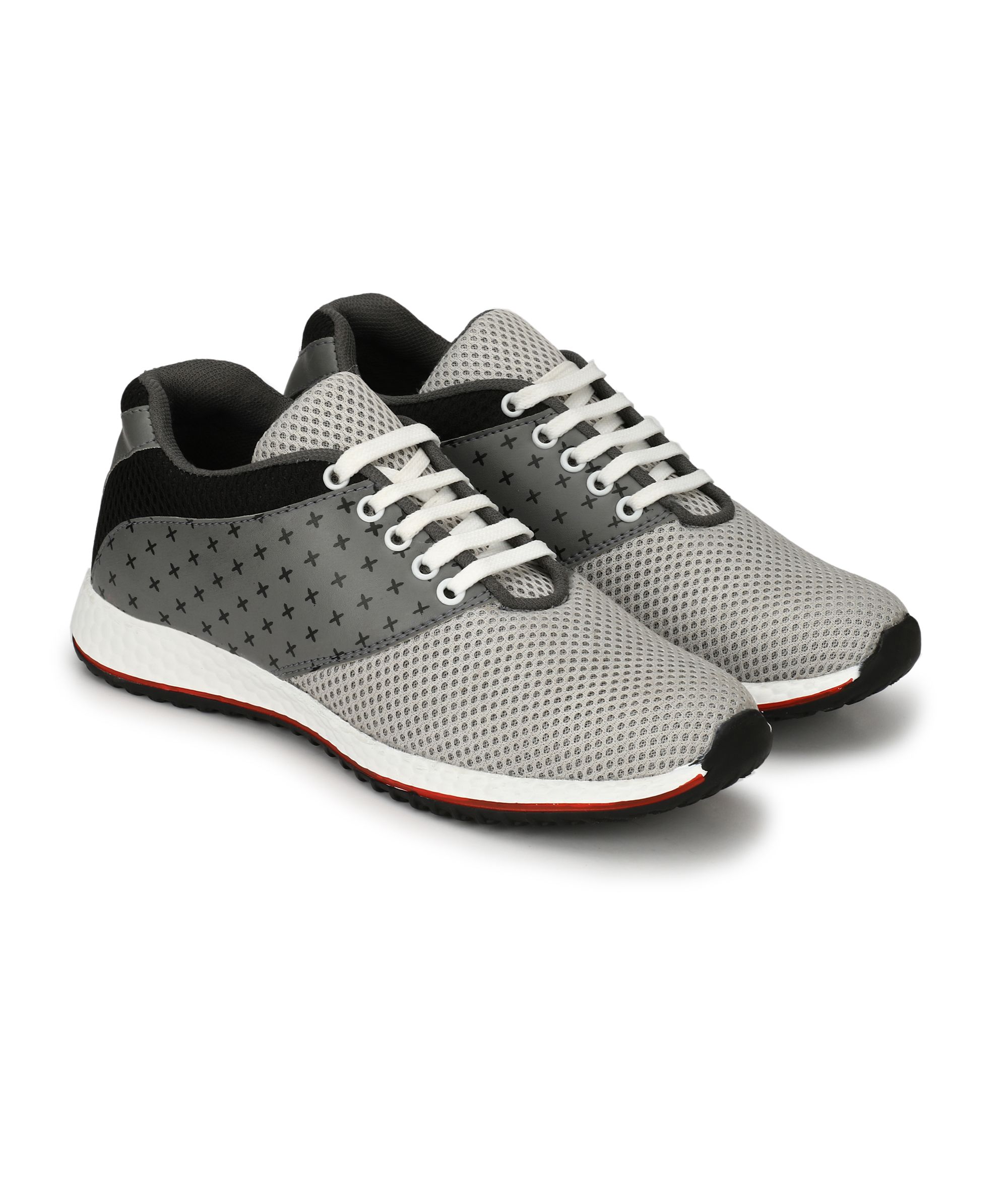 WHITE WAlKERS Black Running Shoes - Buy WHITE WAlKERS Black Running ...