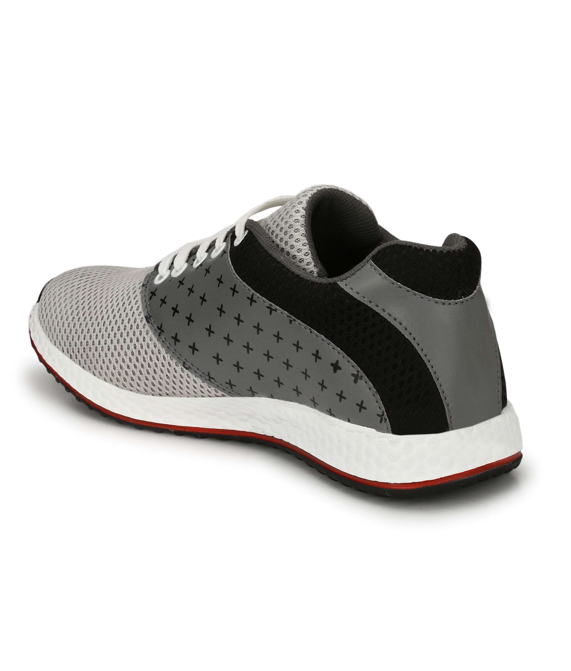 WHITE WAlKERS Black Running Shoes - Buy WHITE WAlKERS Black Running ...