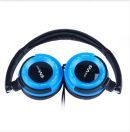 WowObjects EM520i Foldable Headphones Studio Professional DJ Headphone with Mic Monitor Studio wired Headphones DJ Stereo Headsets