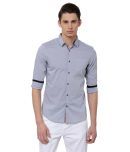 Black Coffee Grey Slim Fit Shirt