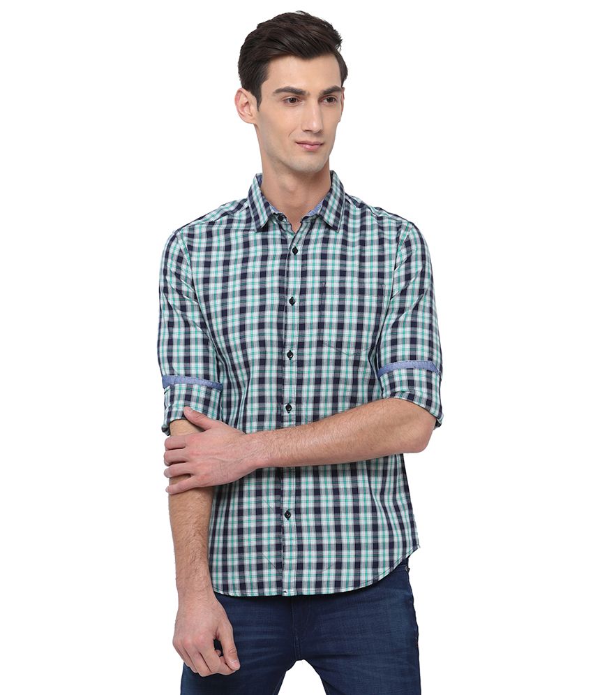     			Black Coffee Multi Slim Fit Shirt