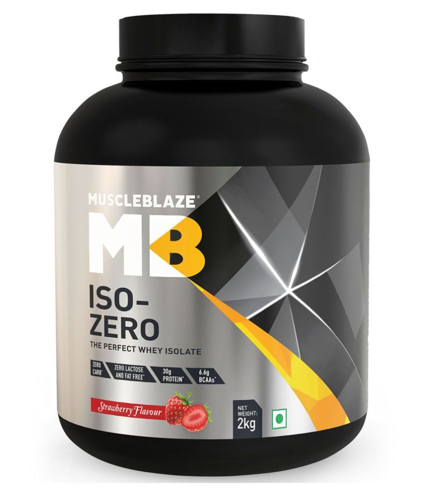 MuscleBlaze IsoZero Pure Whey Isolate Whey Protein 2 kg Buy