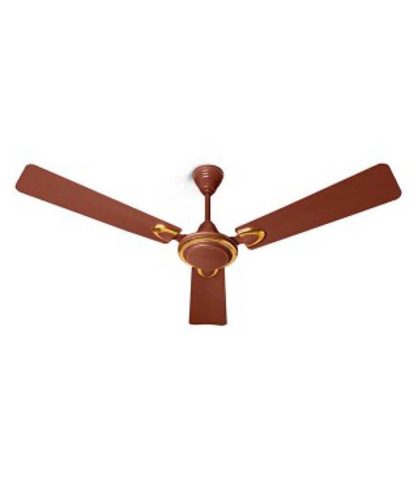 Sunflame 220 Ornate Ceiling Fan Brown