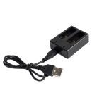 WowObjects 5 camera accessories 2-way battery charger for 5 HD Sprot camera Black GP402