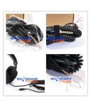 WowObjects DIY Replacement Coiled Cable Cord Wire Plug For Beyerdynamic DT 220 770 880 990 Headphone Repair Part Headset