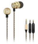 WowObjects EM410 33.5mm Wired Heavy Duty HiFi Stereo Headset In Ear Music Headphones with Mic Microphon Earbuds Earphone Gift