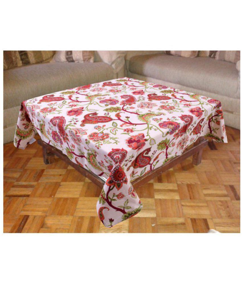     			Miyanbazaz 4 Seater Cotton Single Table Covers