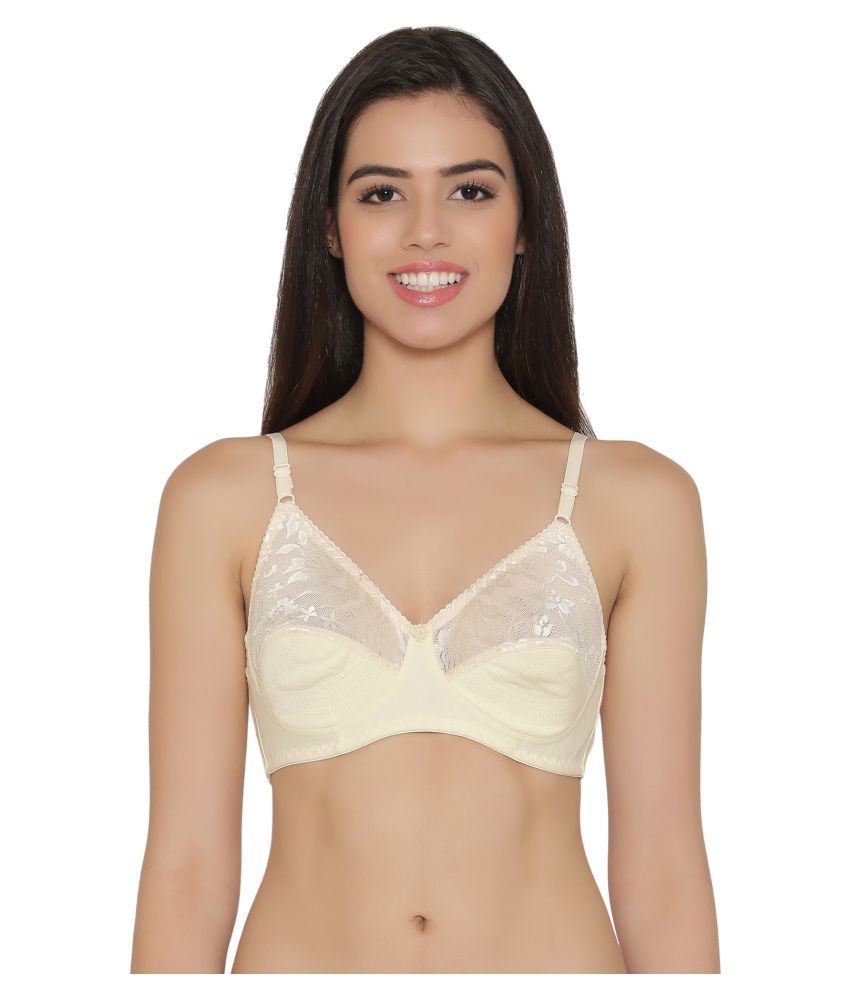     			Clovia Poly Cotton Non Padded Women's Shaping Bra ( Beige )