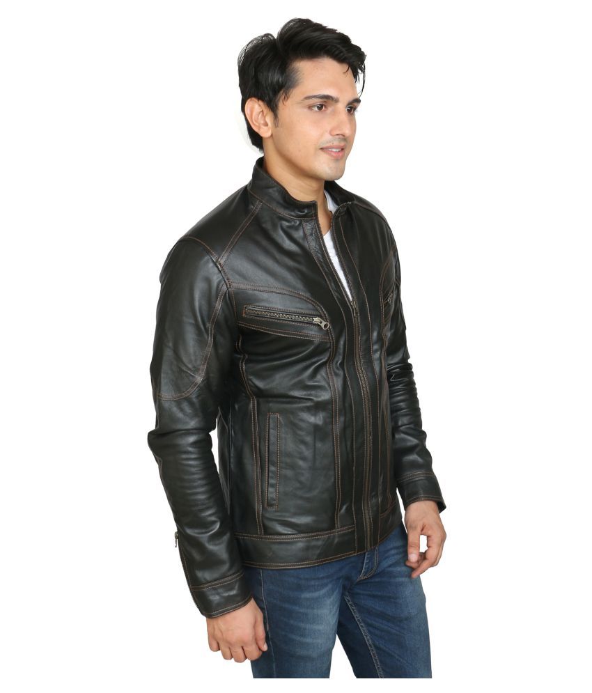 OBANI Black Casual Jacket - Buy OBANI Black Casual Jacket Online at ...