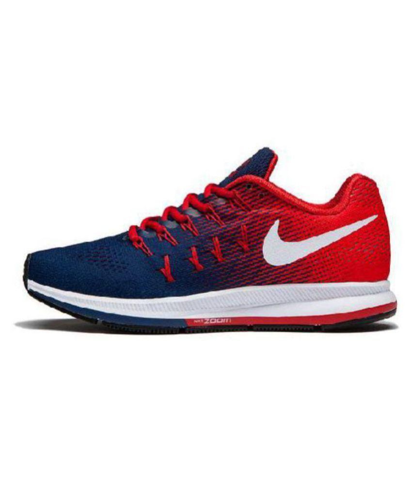 nike air zoom 33 pegasus red running shoes